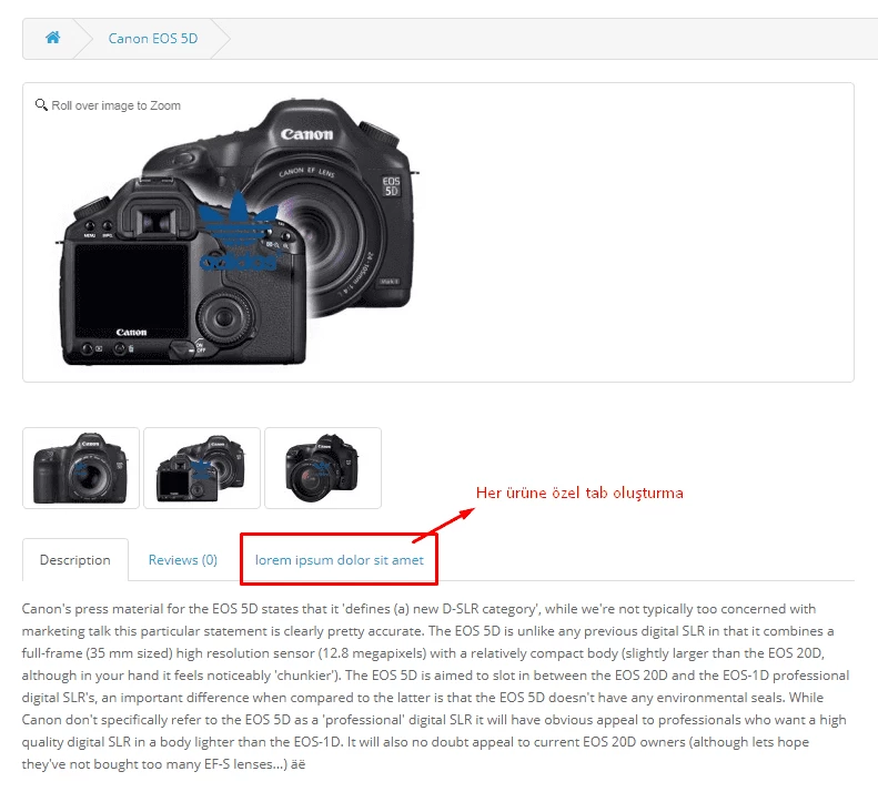 opencart-ozel-tab-menu