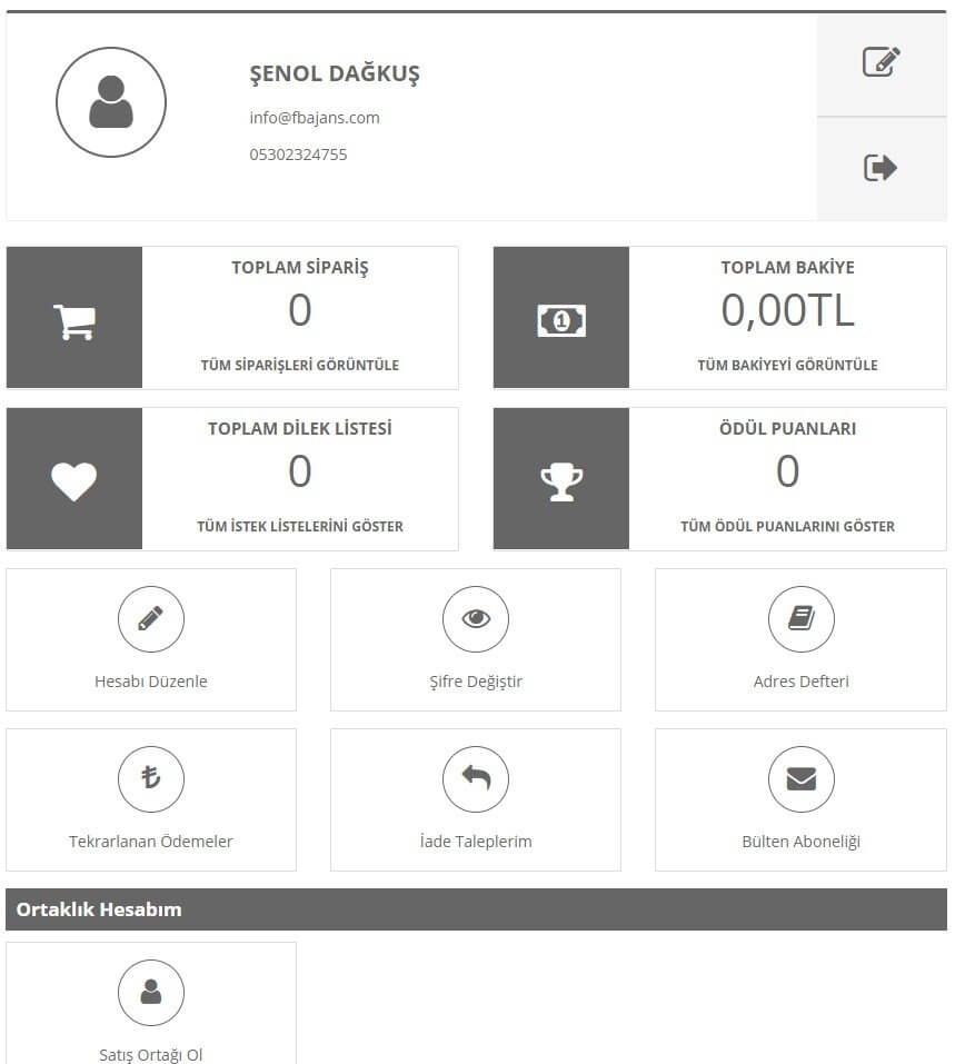 opencart-hesabim-sayfasi-modulu