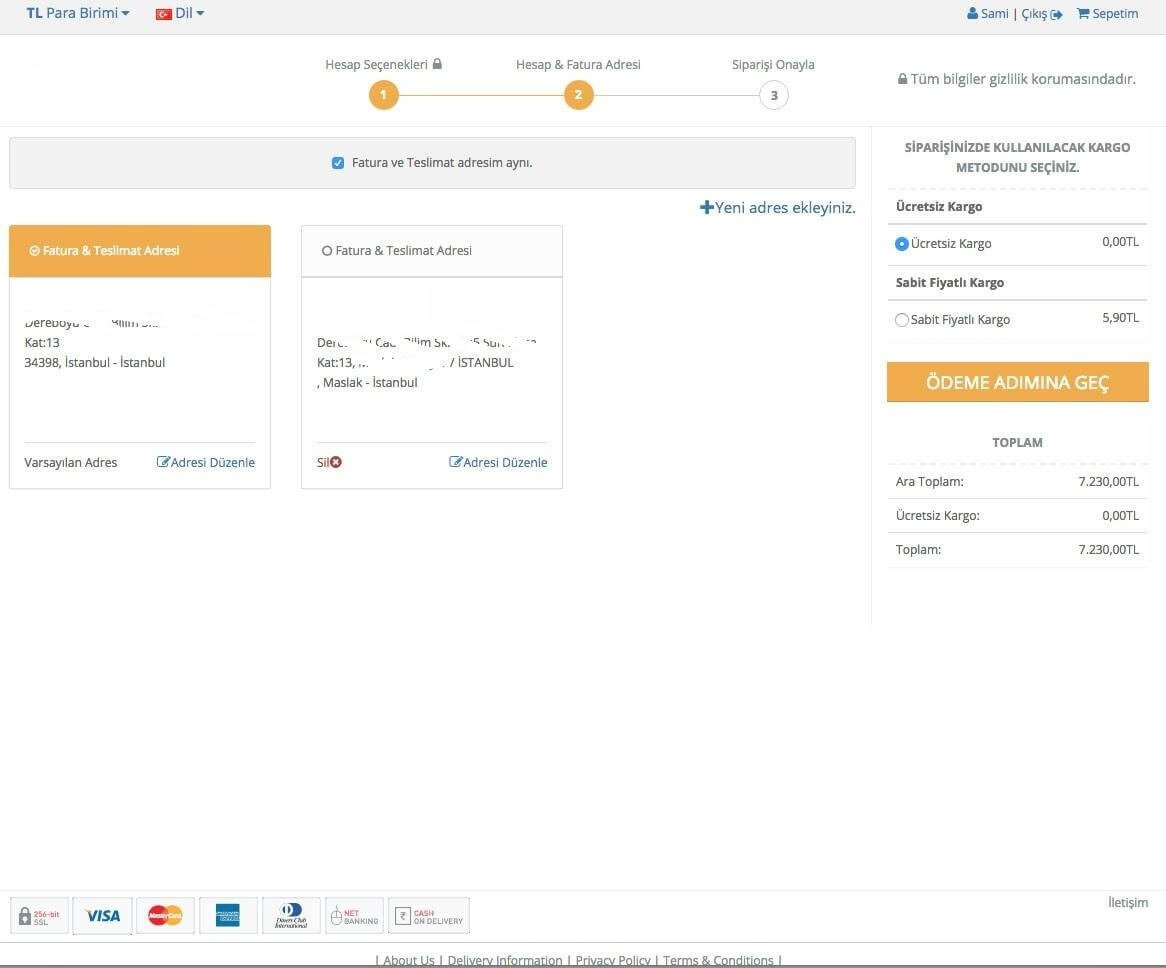 opencart-odeme-sayfasi-modulu